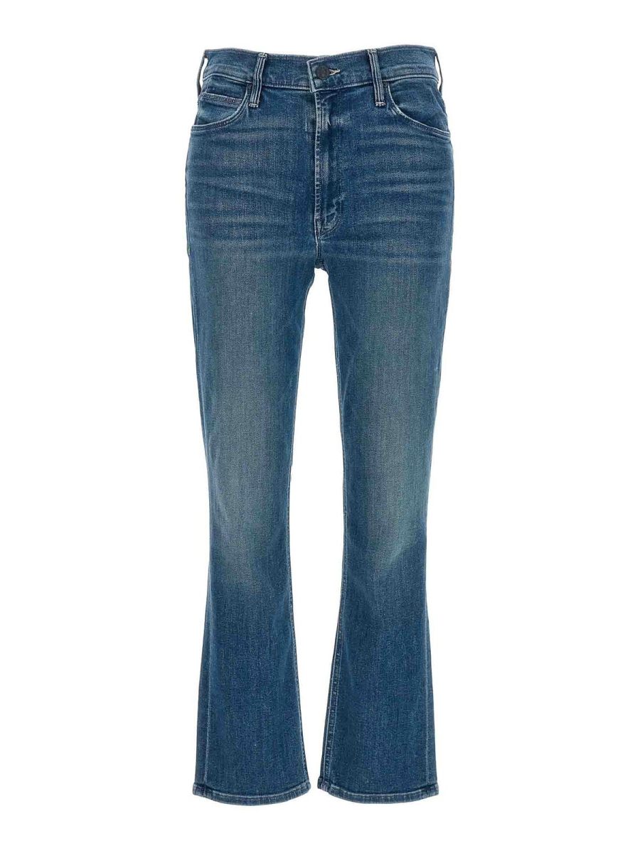 Mother Jean Bootcut - Bleu