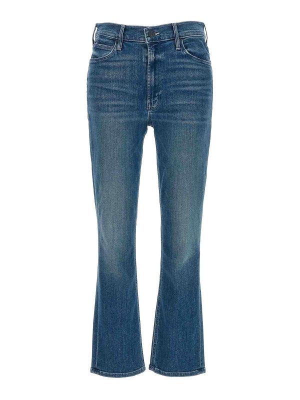 Mother Jean Bootcut - Bleu