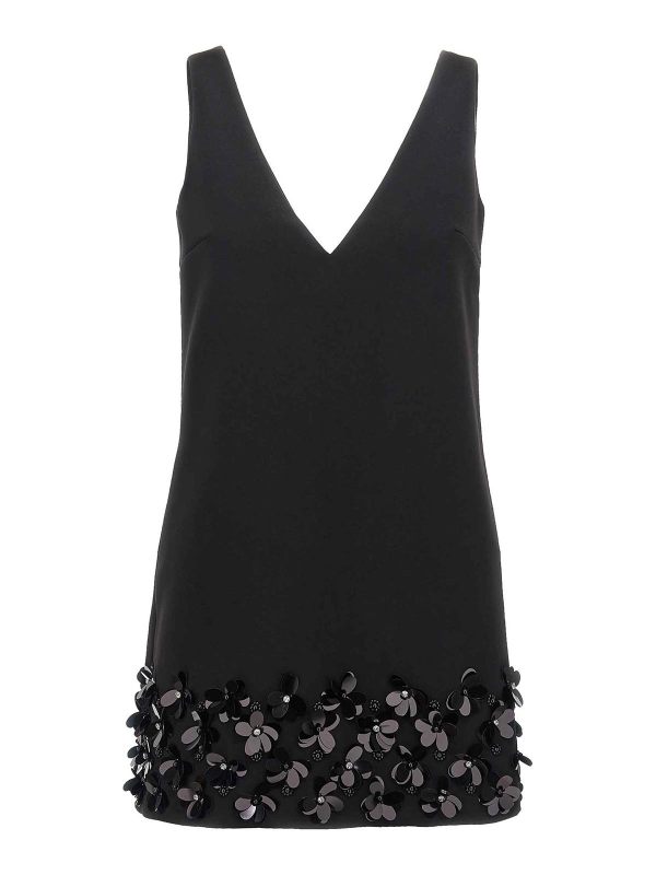 Self Portrait Robe Courte - Noir