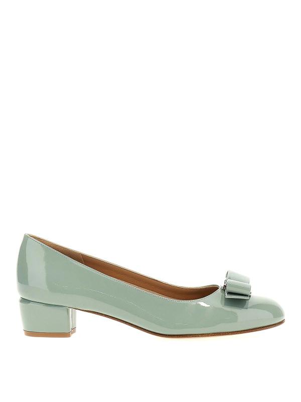 Ferragamo Chaussures À Talon - Bleu Clair