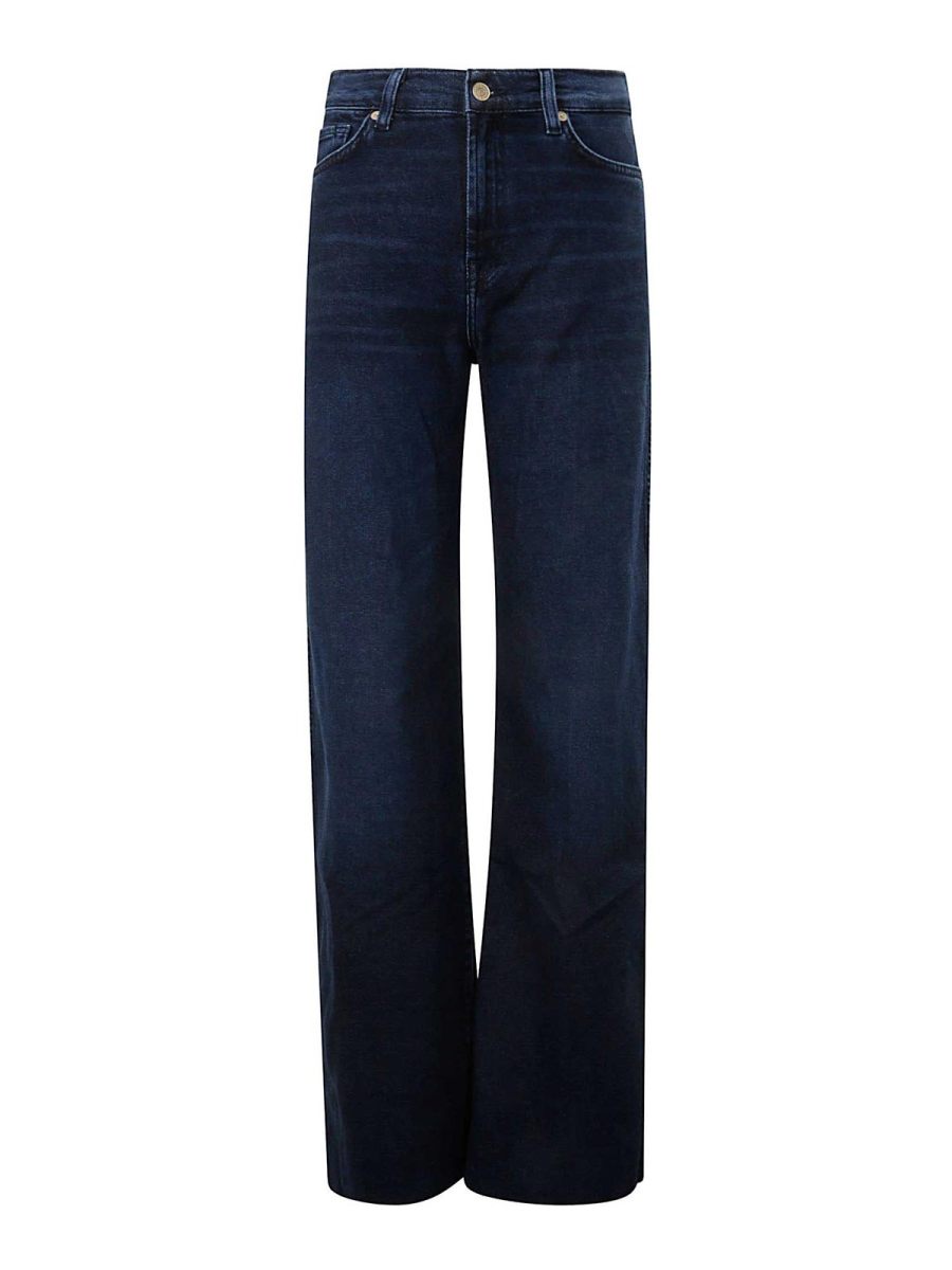 7 For All Mankind Jean Bootcut - Bleu