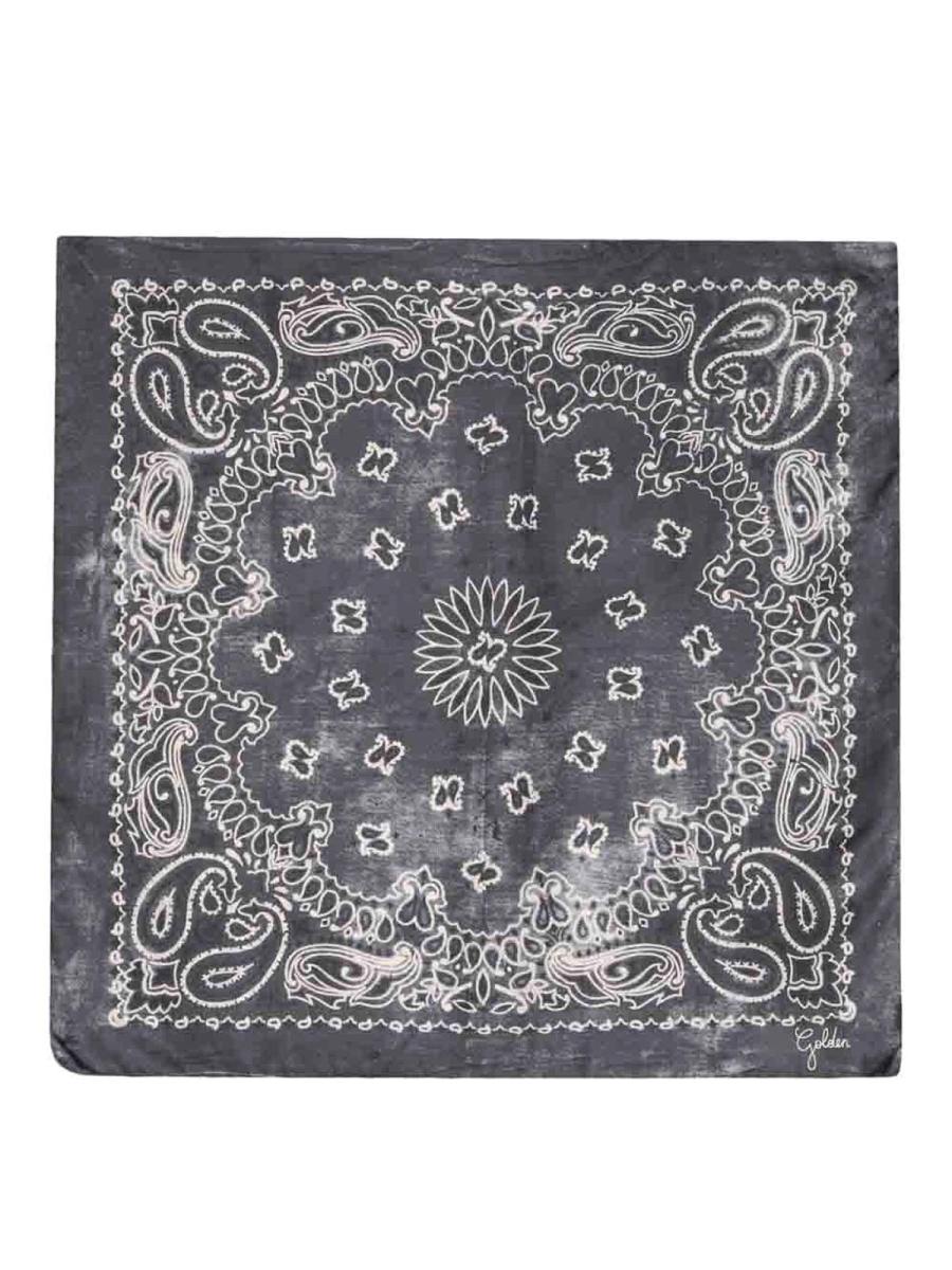 Golden Goose Écharpe - Gris Foncé