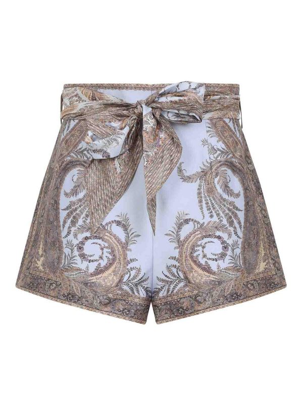 Zimmermann Robe Courte - Métallique