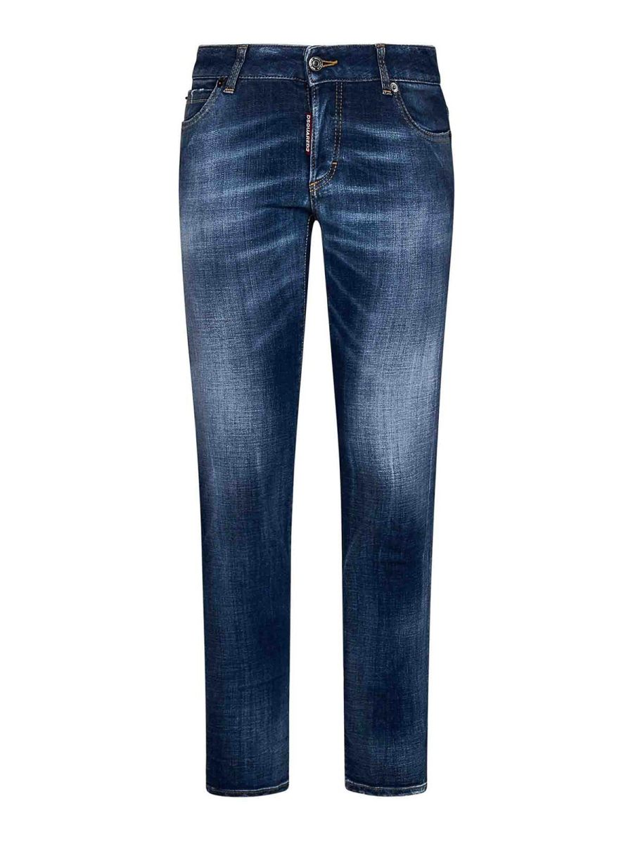 Dsquared2 Jean Bootcut - Bleu