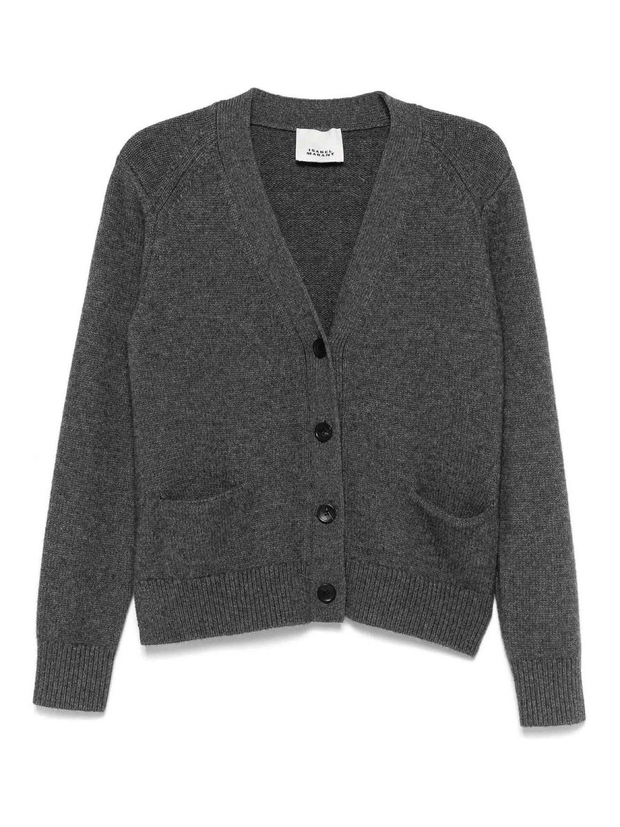 Isabel Marant Cardigan - Gris Foncé