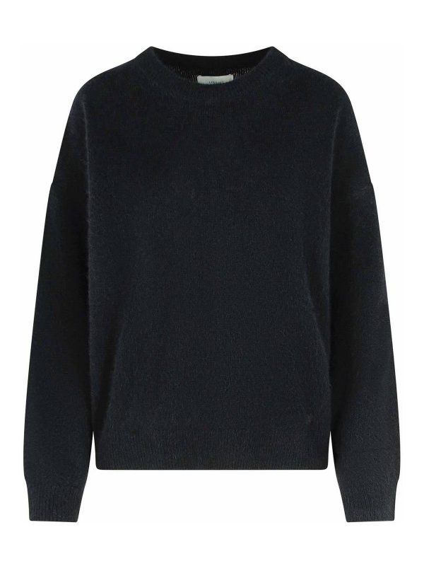 Loulou Studio Pull Col Rond - Noir