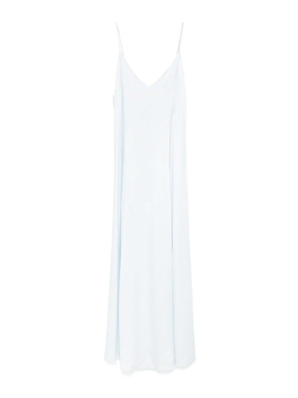 Forte Forte Maxi Robe - Bleu Clair