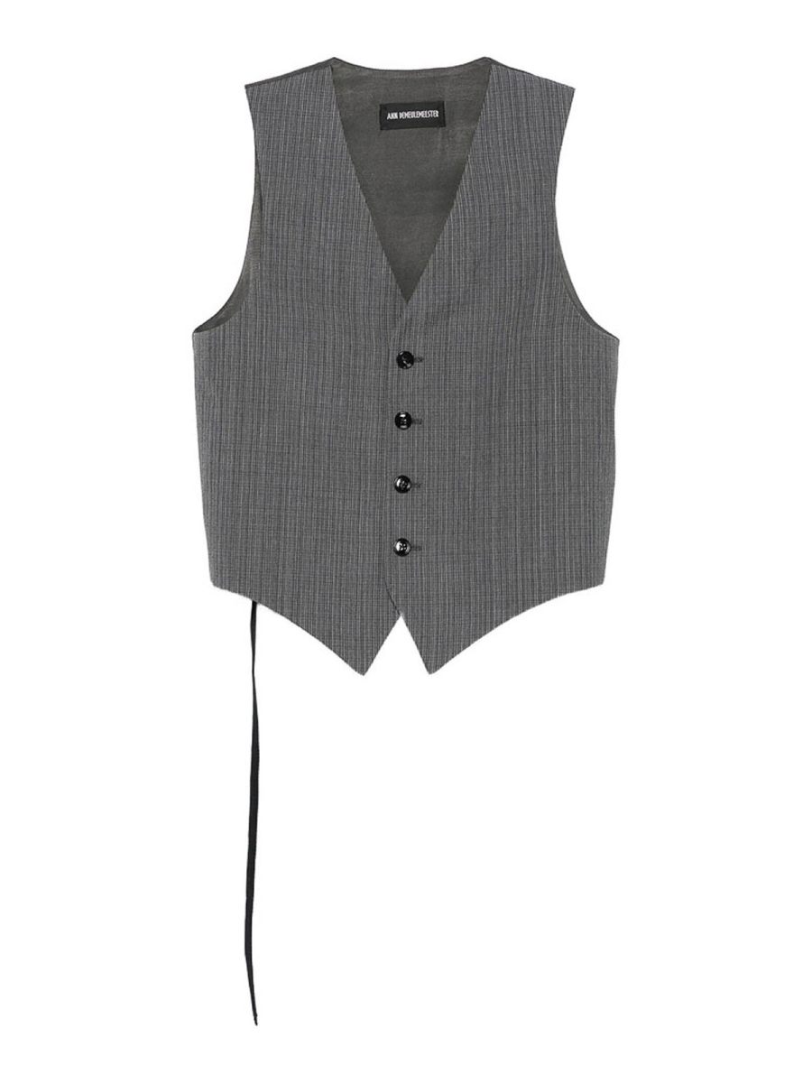 Ann Demeulemeester Gilet - Gris