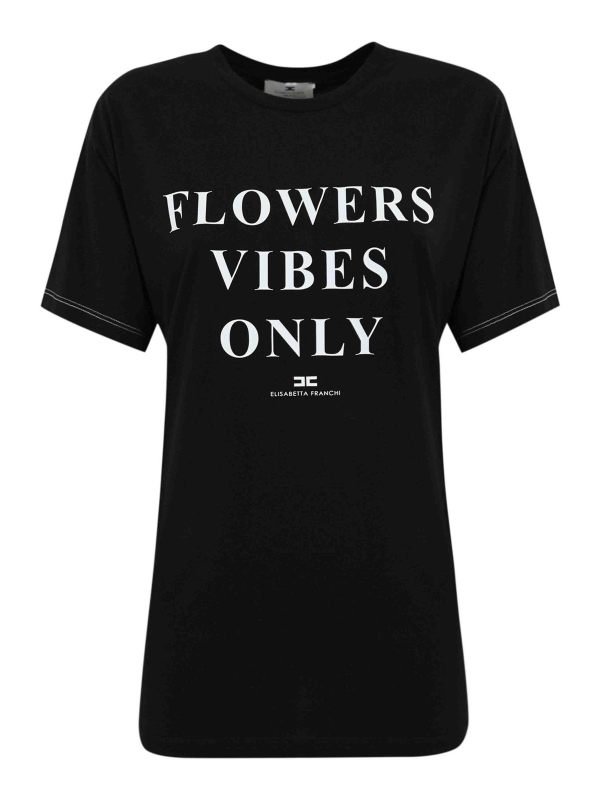 Elisabetta Franchi T-Shirt - Noir