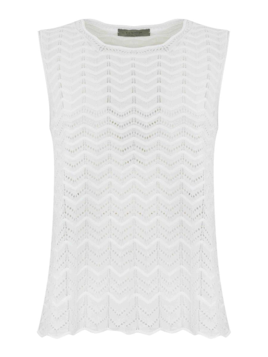 D. Exterior Top - Blanc