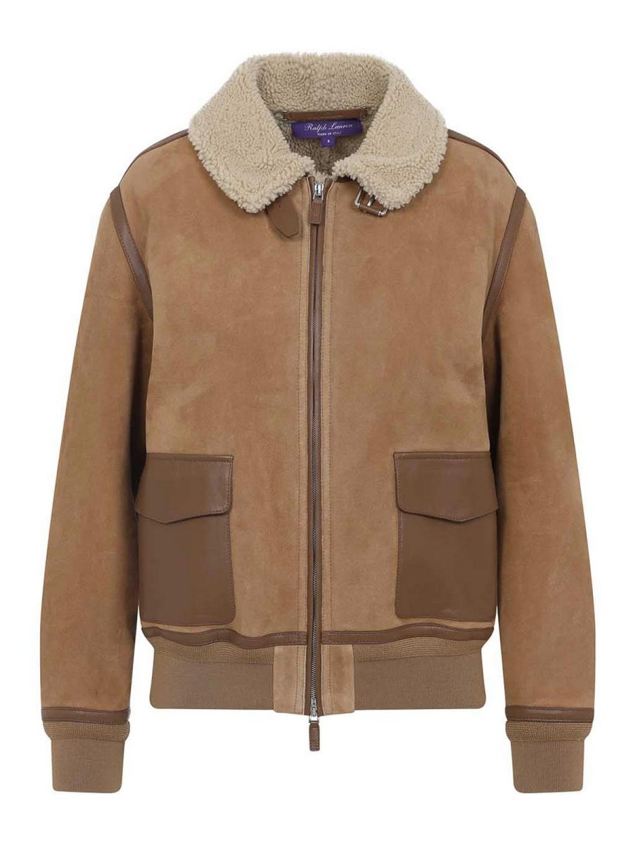 Ralph Lauren Manteau Court - Crème