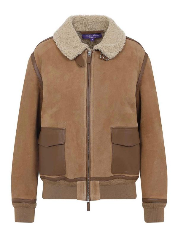 Ralph Lauren Manteau Court - Crème