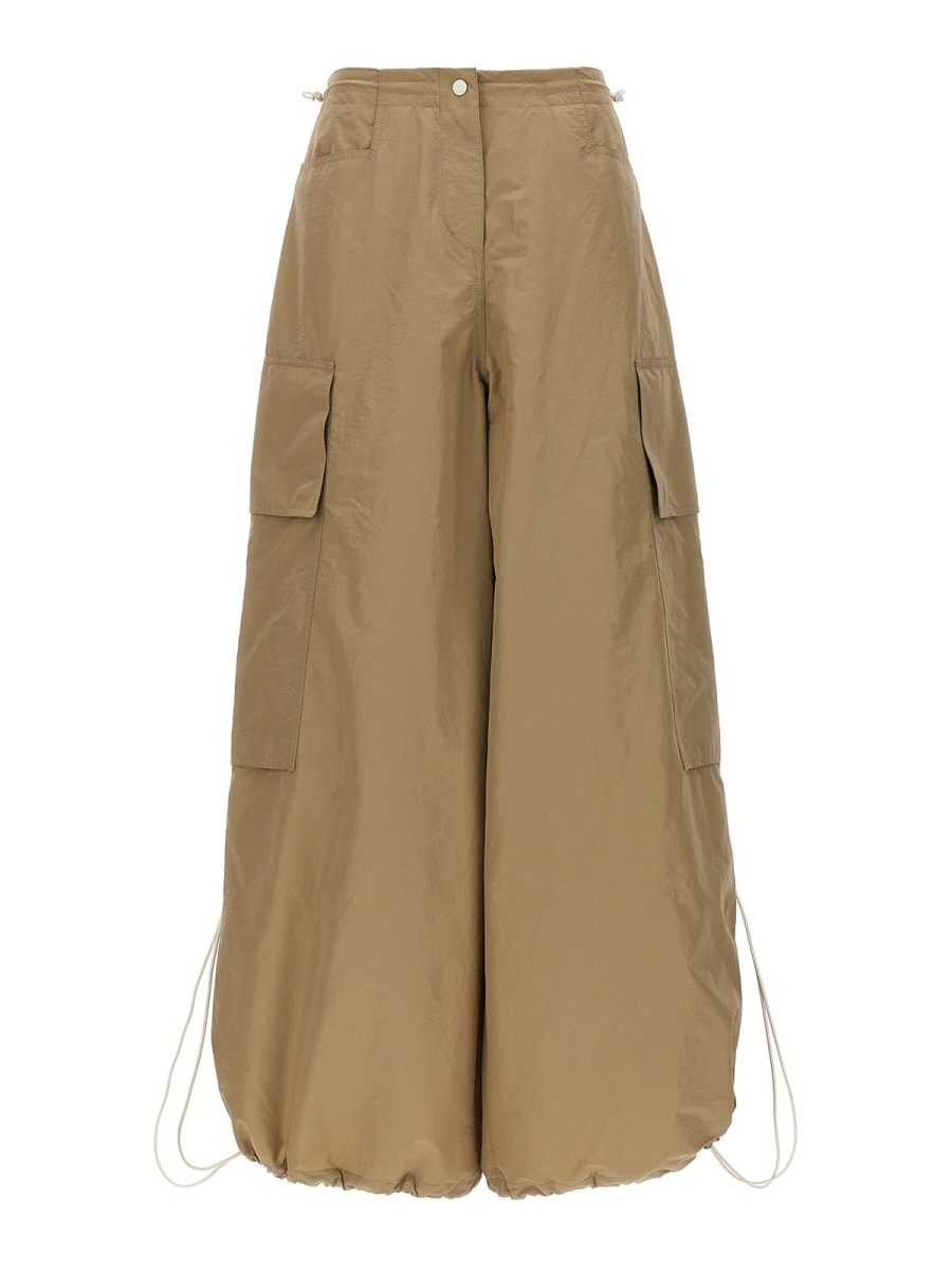 Palm Angels Pantalons Décontractés - Beige