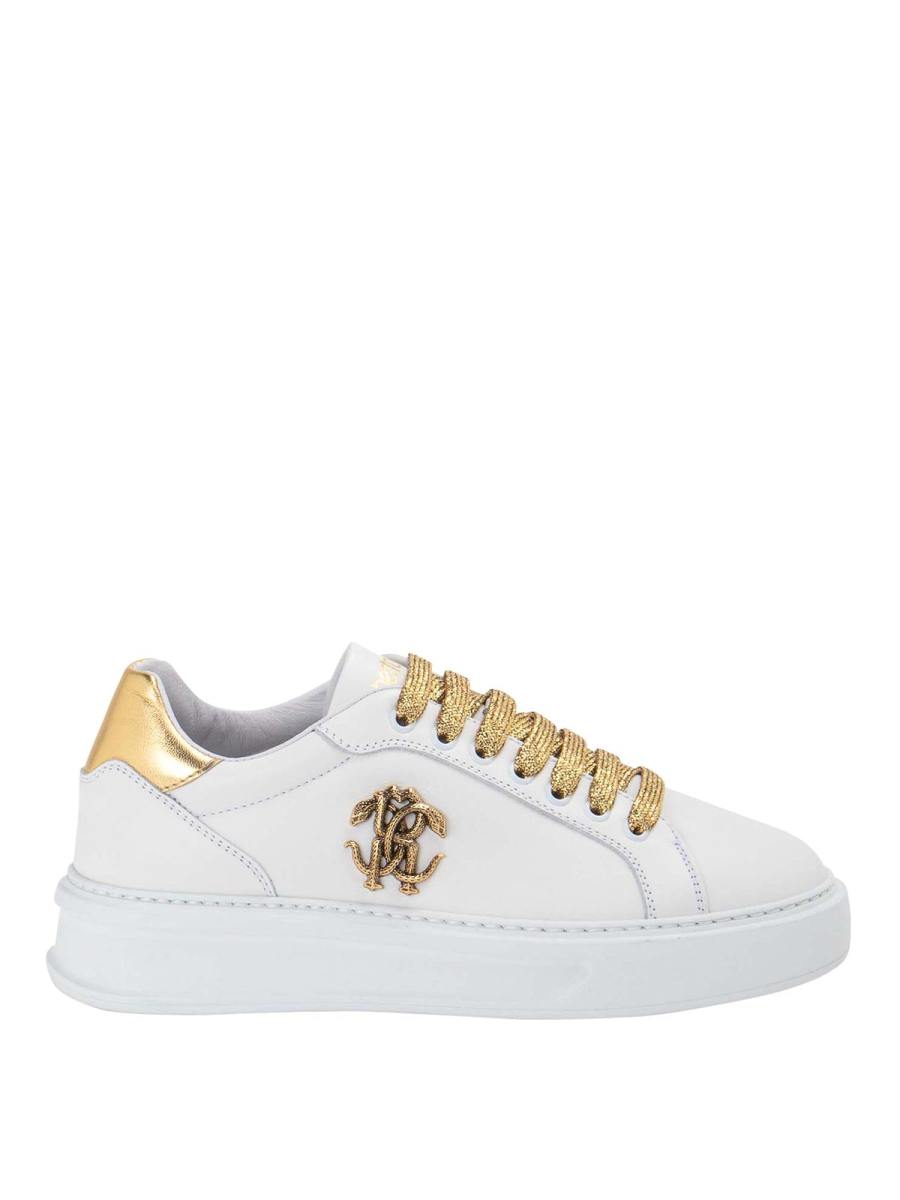 Roberto Cavalli Baskets - Blanc