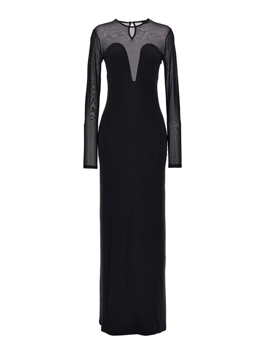Atlein Maxi Robe - Noir