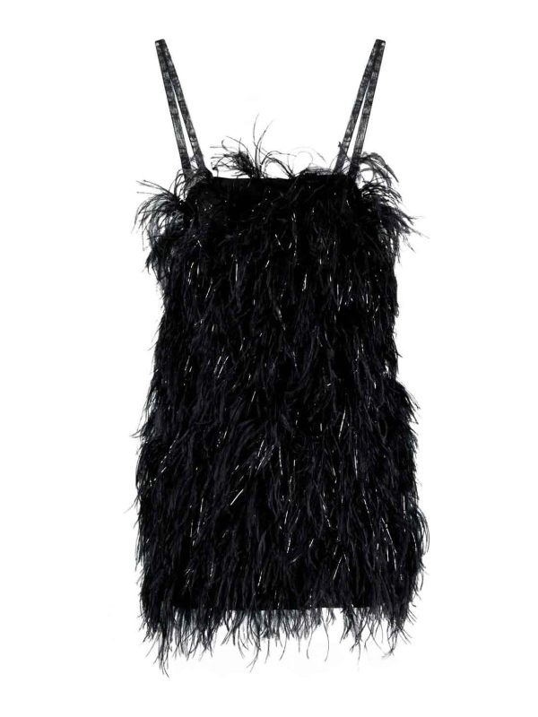 M. S.G. M. Robe Courte - Noir