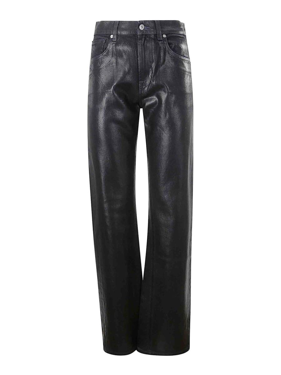 7 For All Mankind Pantalons Décontractés - Bleu