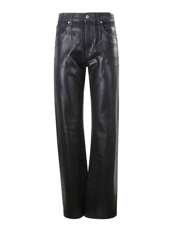 7 For All Mankind Pantalons Décontractés - Bleu