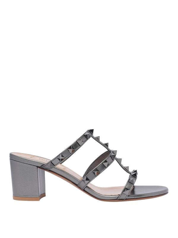 Valentino Garavani Sandales - Gris