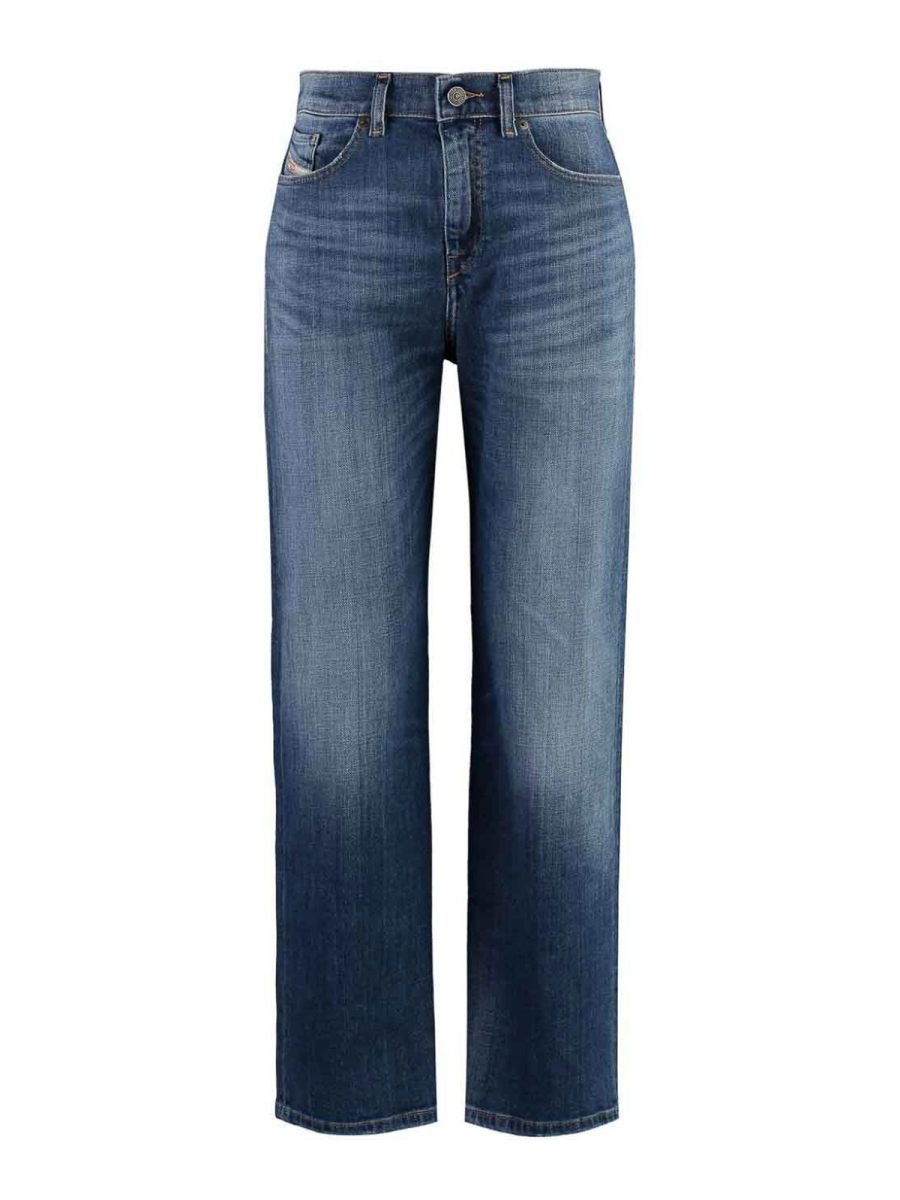 Diesel Jean Droit - Bleu