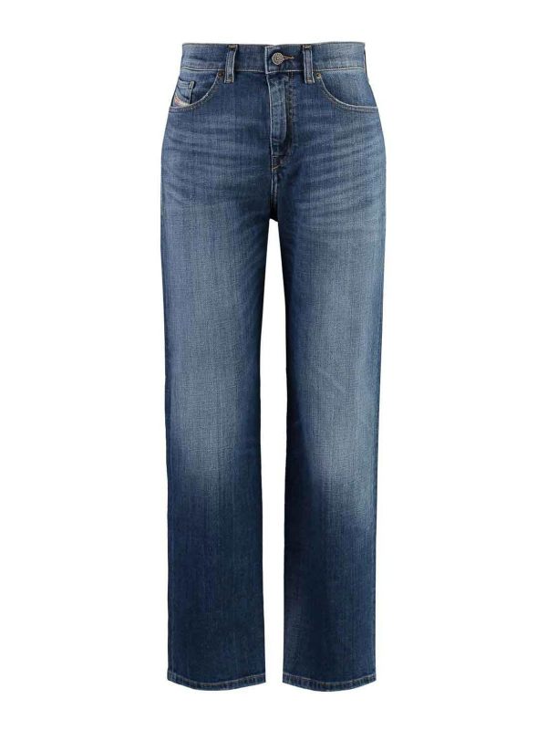 Diesel Jean Droit - Bleu