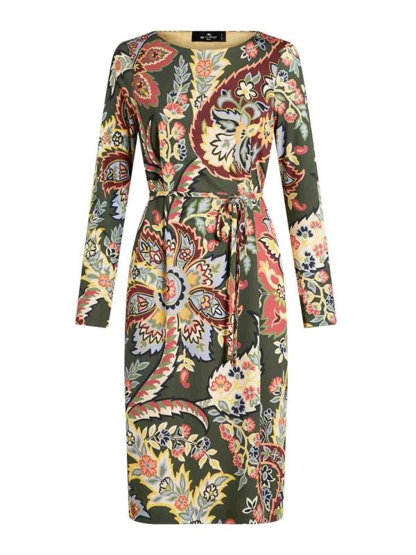 Etro Maxi Robe - Vert