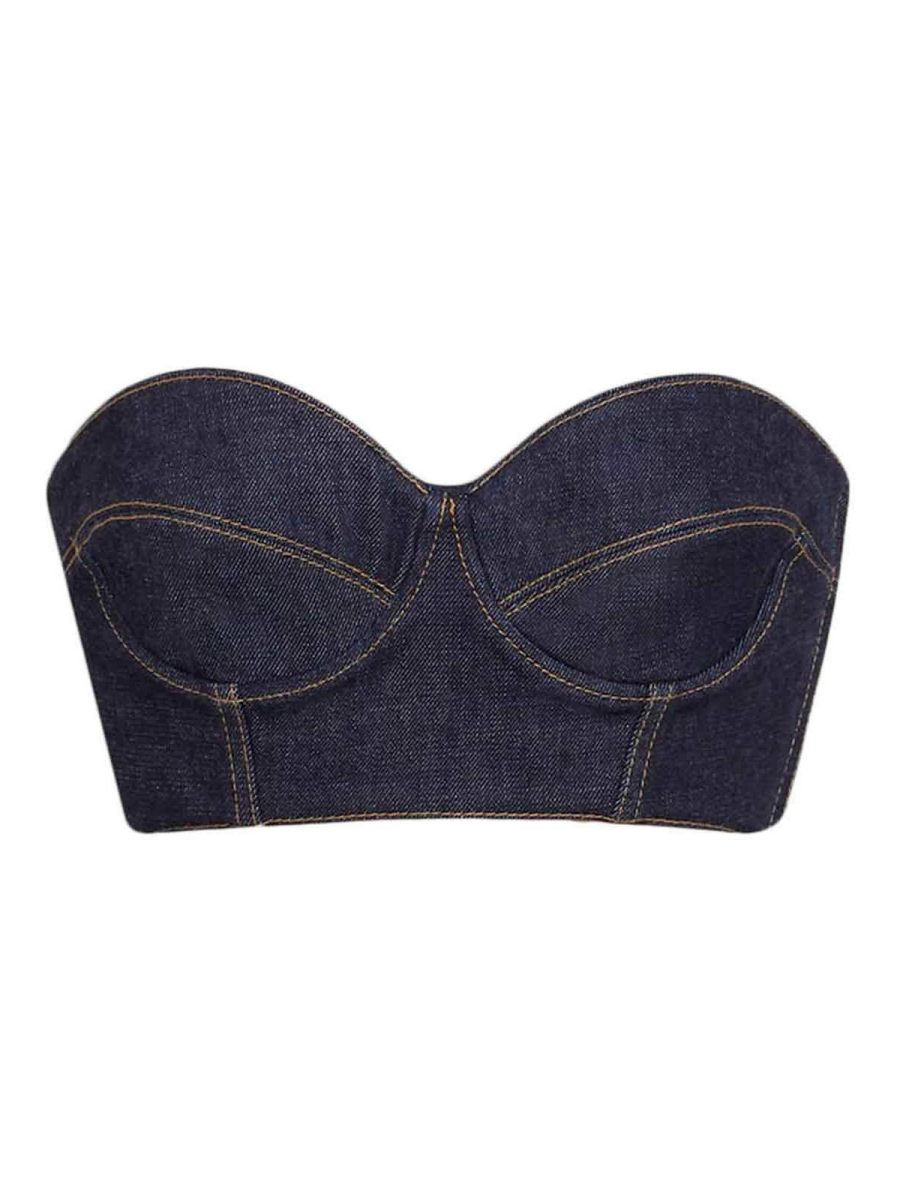 Alaïa Top - Foncé Délavé