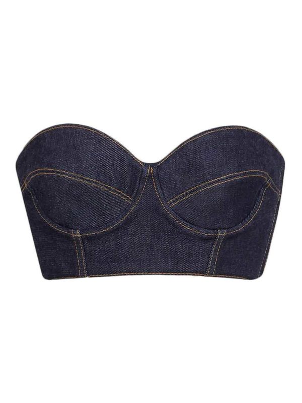 Alaïa Top - Foncé Délavé