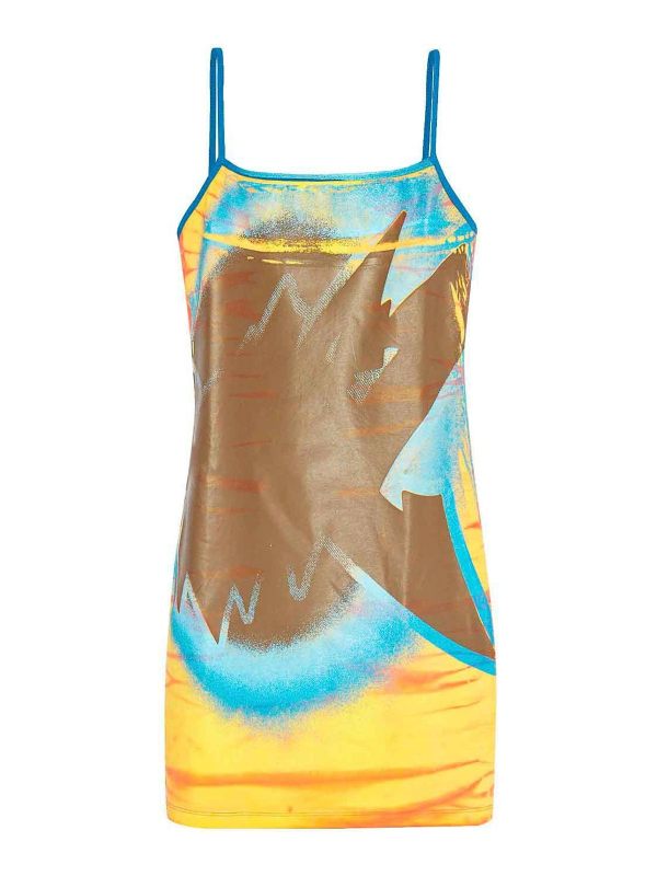 Diesel Robe Courte - Multicolore