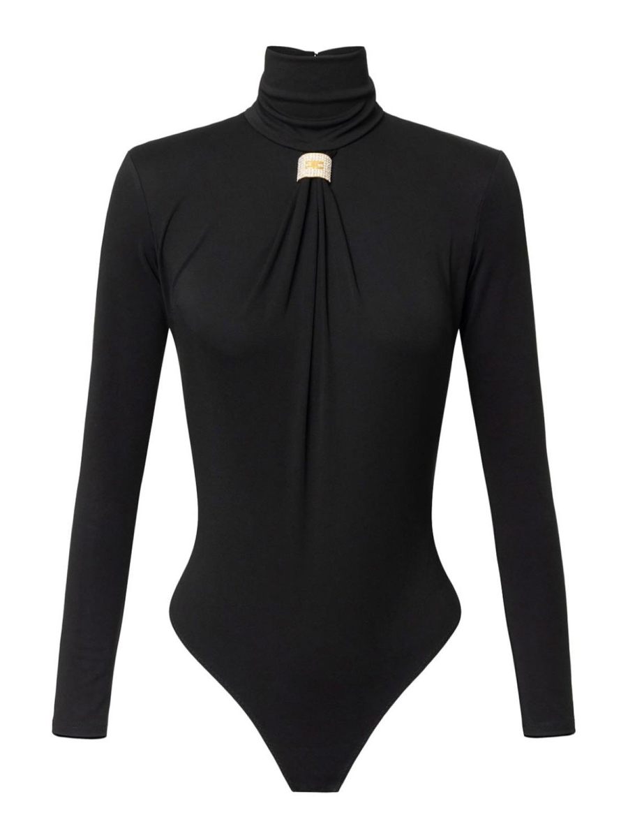 Elisabetta Franchi Top - Noir