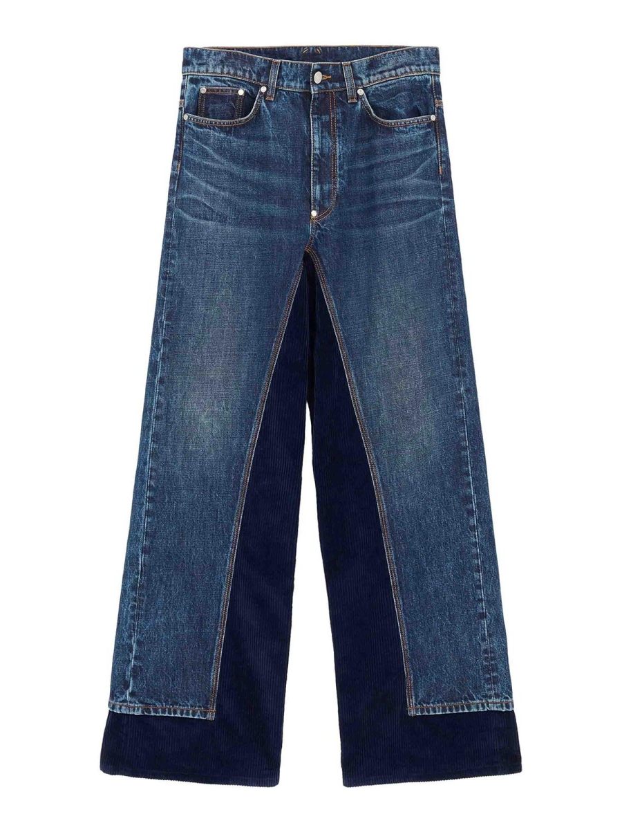 Stella Mccartney Jean Droit - Bleu