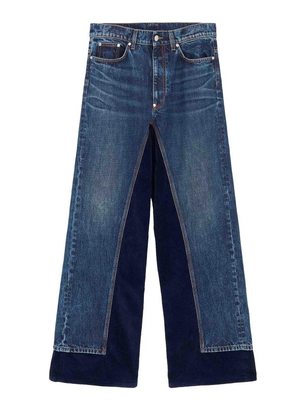Stella Mccartney Jean Droit - Bleu