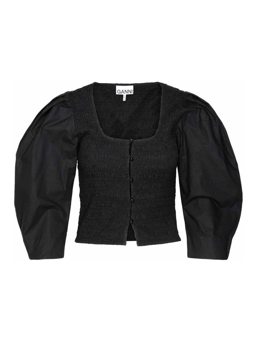 Ganni Blouse - Noir