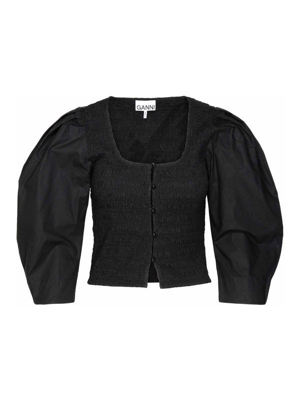 Ganni Blouse - Noir