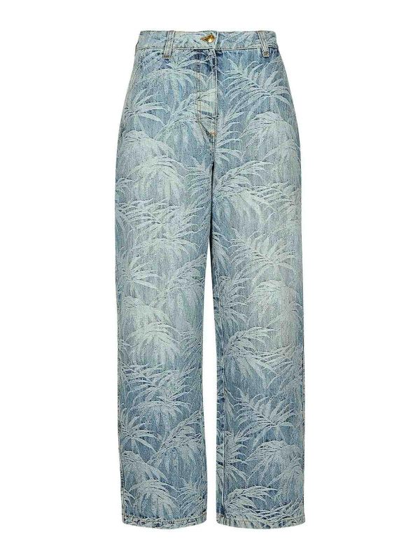 Palm Angels Jean Bootcut - Bleu Clair
