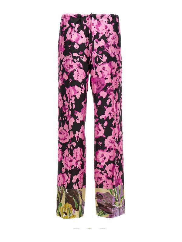 Dries Van Noten Pantalons Décontractés - Puvis