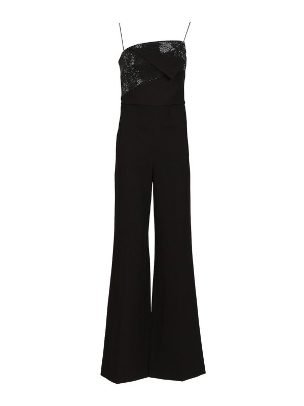 Roland Mouret Combinaison - Noir