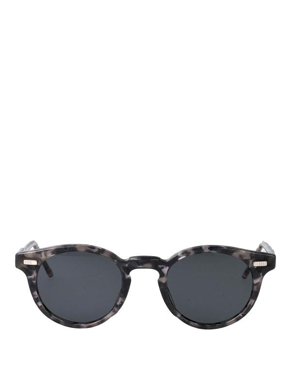 Thom Browne Lunettes De Soleil - Gris