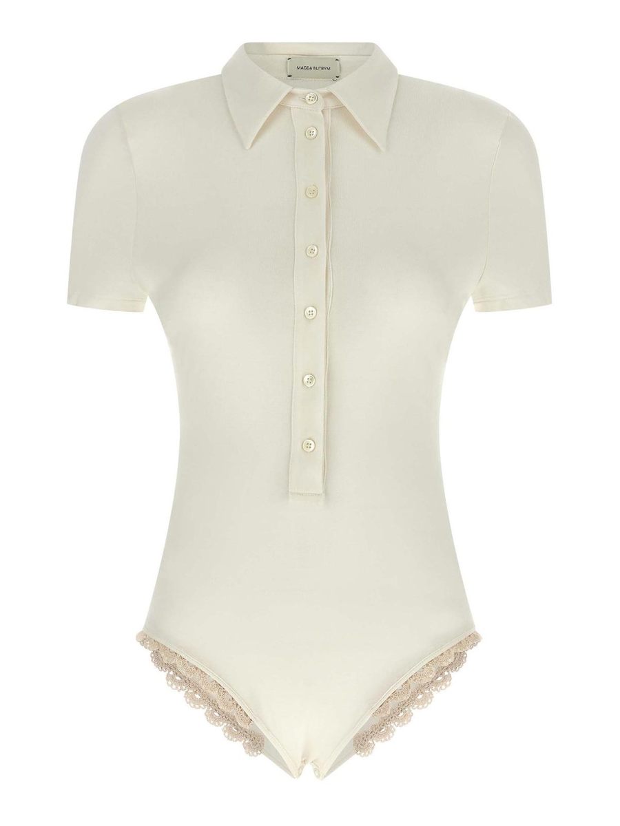 Magda Butrym Polo - Blanc