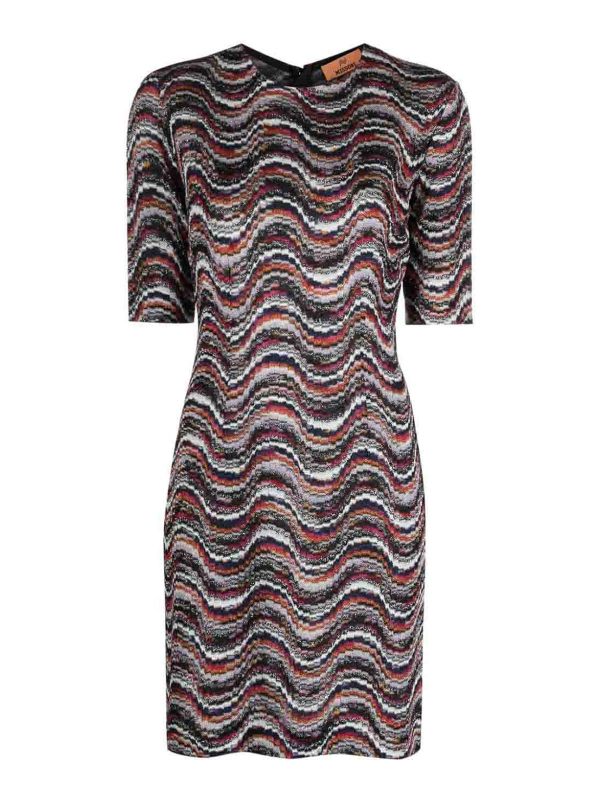 Missoni Robe Courte - Multicolore