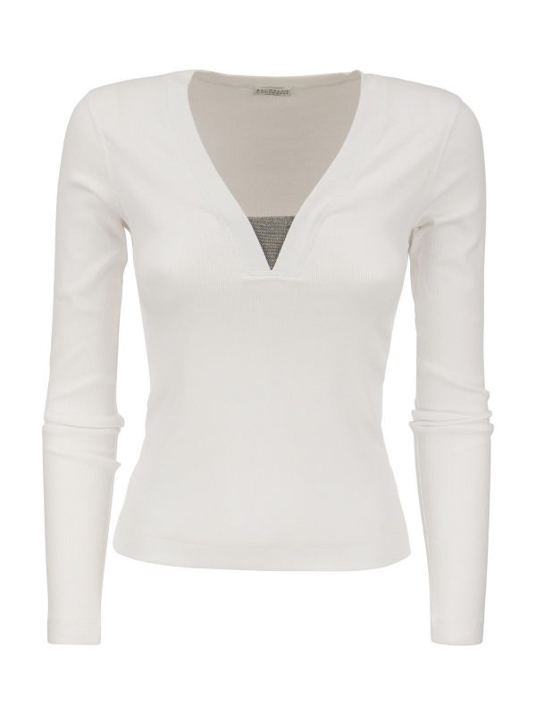 Brunello Cucinelli T-Shirt - Blanc