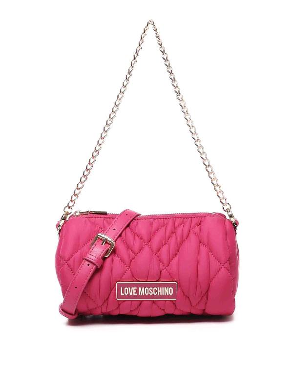 Love Moschino Sac Porté Épaule - Fuchsia