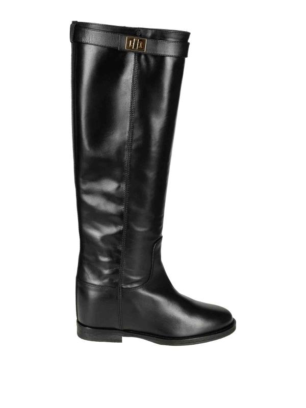 Via Roma 15 Bottes - Noir