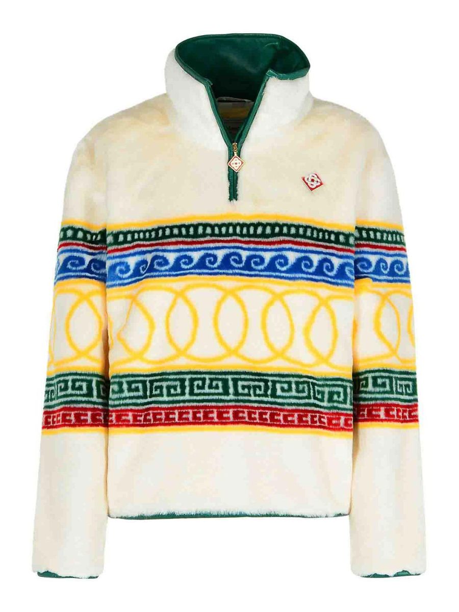 Casablanca Pull Col Rond - Multicolore