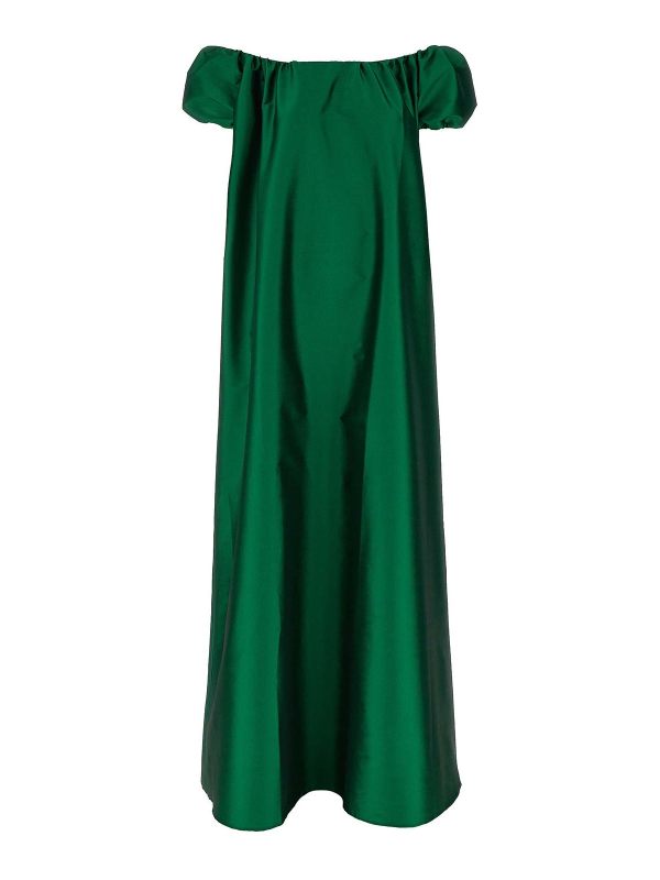 Bernadette Robe Au Genou - Vert