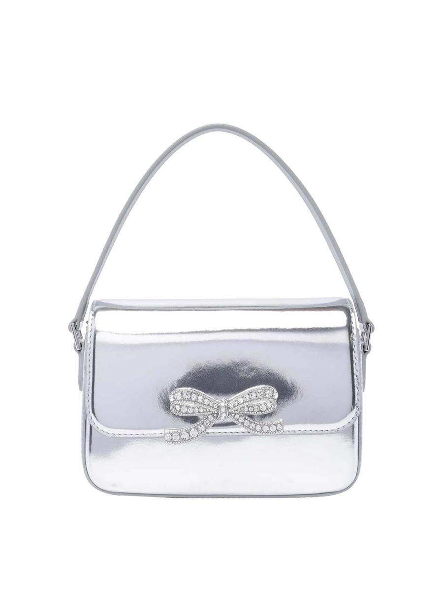 Self Portrait Sac Porté Épaule - Argent