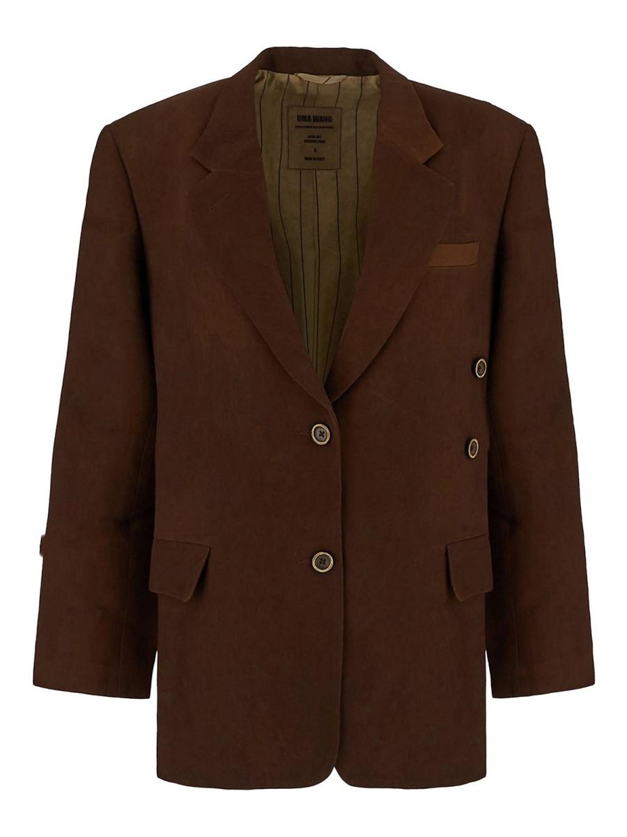 Uma Wang Veste Casual - Marron