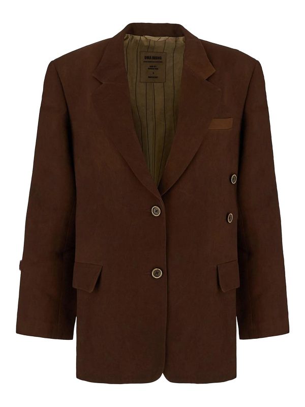 Uma Wang Veste Casual - Marron
