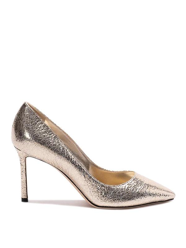 Jimmy Choo Chaussures À Talon - Or