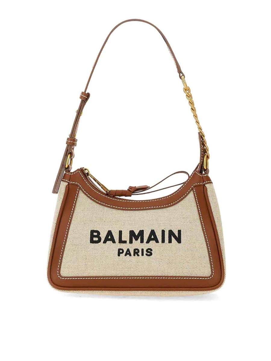 Balmain Sac Porté Épaule - Blanc